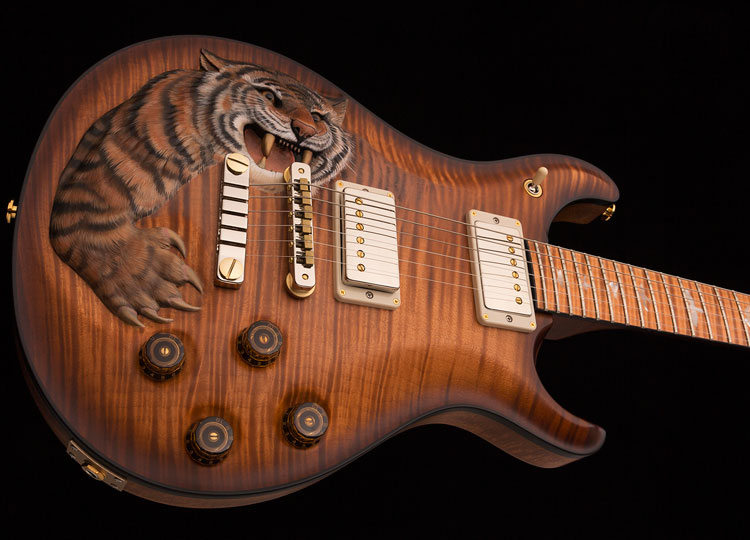 Snarling Tiger PRS Guitar